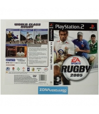 Caratula Original EA Sports Rugby 2005, Playstation 2