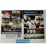 Caratula Original Fifa 07, Playstation 2