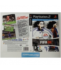 Caratula Original FIFA 08, Playstation 2