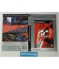 Caratula Original Gran Turismo 3, Playstation 2