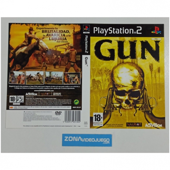 Caratula Original Gun, Playstation 2