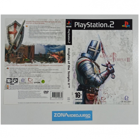 Caratula Original King of the Temple II, Playstation 2