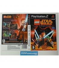 Caratula Original Lego Star Wars El Videojuego, Playstation 2