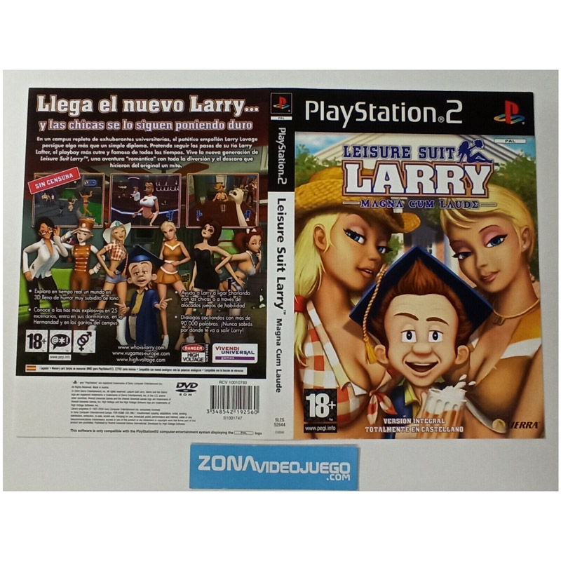 ベース ESP Original Series -AMAZE-CTM-SL5- Caratula Original Leisure Suit Larry, Playstation 2