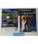 Caratula Original Los 4 Fantásticos, Playstation 2