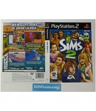 Caratula Original Los Sims 2, Playstation 2