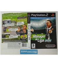 Caratula Original Manager de Liga 2006, Playstation 2