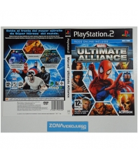 Caratula Original Marvel Ultimate Alliance, Playstation 2