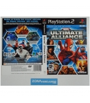 Caratula Original Marvel Ultimate Alliance, Playstation 2