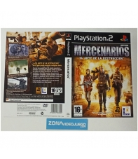Caratula Original Mercenarios, Playstation 2