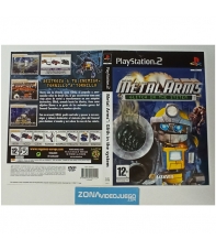 Caratula Original Metal Arms Glith in the system, Playstation 2