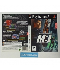 Caratula Original Mission Impossible Operation Surma, Playstation 2