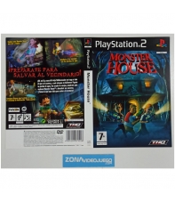Caratula Original Monster House, Playstation 2