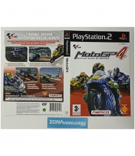 Caratula Original Motogp 4, Playstation 2