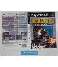 Caratula Original Naval Ops Commander, Playstation 2