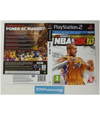Caratula Original Nba 2K10, Playstation 2