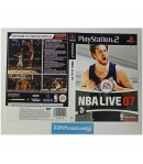 Caratula Original Nba Live 07, Playstation 2