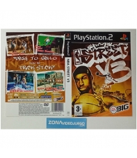 Caratula Original NBA Street V3, Playstation 2