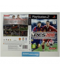 Caratula Original Pro Evolution Soccer 2010, Playstation 2