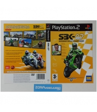 Caratula Original Sbk 07, Playstation 2