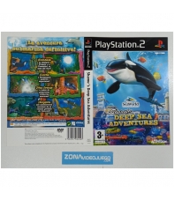 Caratula Original Shamu's Deep Sea Adventures, Playstation 2