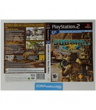 Caratula Original Socom II U.S. Navy Seals, Playstation 2