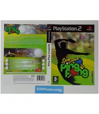 Caratula Original Spindrive Ping Pong, Playstation 2
