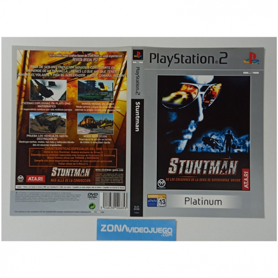 Caratula Original Stuntman, Playstation 2