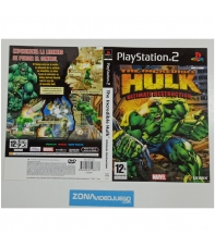 Caratula Original The Incredible Hulk, Playstation 2
