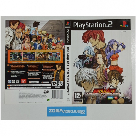 Caratula Original The King of Fighters Neowave, Playstation 2