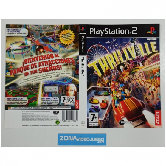 Caratula Original Thrillville, Playstation 2