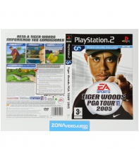 Caratula Original Tiger Woods PGA Tour 2005, Playstation 2
