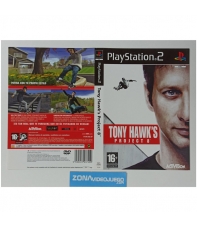 Caratula Original Tony Hawk's Project 8, Playstation 2