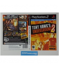 Caratula Original Tony Hawk's Underground 2, Playstation 2