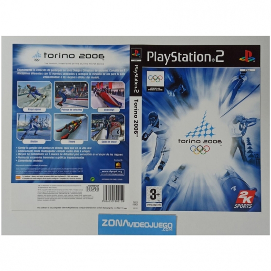 Caratula Original Torino 2006, Playstation 2