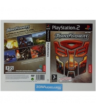 Caratula Original Transformers, Playstation 2