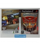 Caratula Original Transformers, Playstation 2