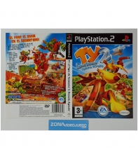 Caratula Original Ty el tigre tasmania 2 rescate agreste, Playstation 2