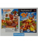 Caratula Original Ty el tigre tasmania 2 rescate agreste, Playstation 2