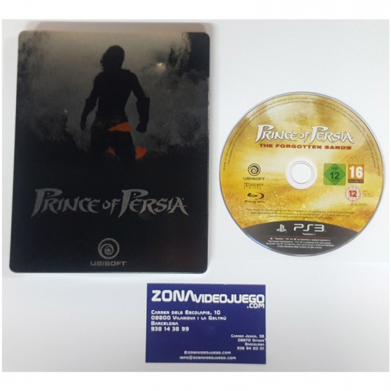 PRINCE OF PERSIA ARENAS OLVIDADAS. CAJA METALICA STEELBOOK, PLAYSTATION 3, PAL-EUR