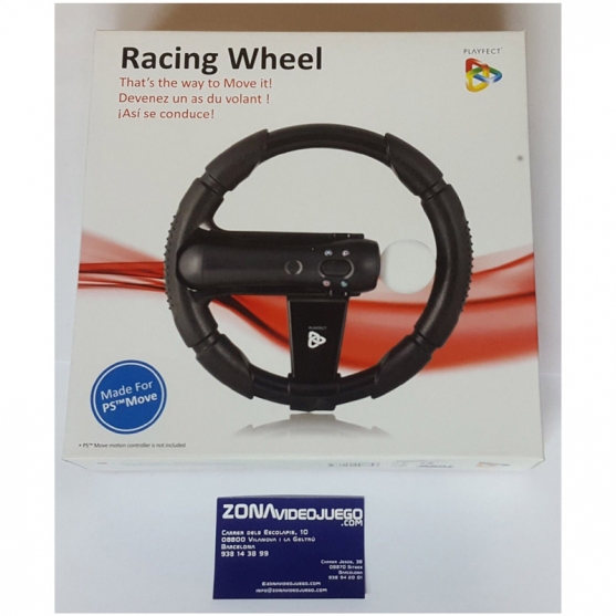 Volante para mando Move. Racing wheel. Playstation 3, Ps 4