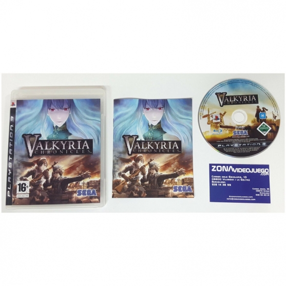 Valkyria Chronicles. PLAYSTATION 3, PAL-ESP