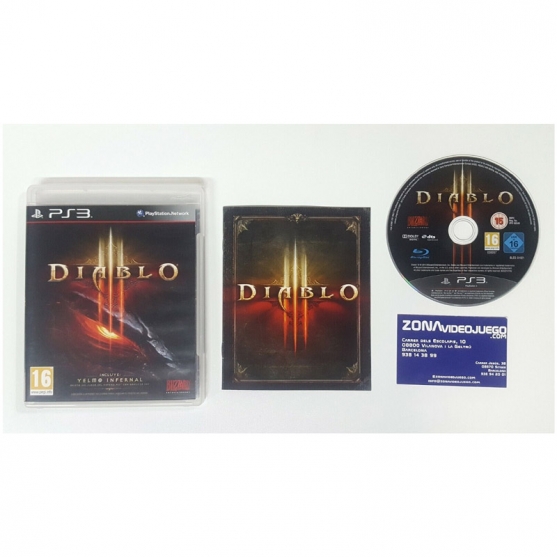 Diablo III. PLAYSTATION 3, PAL-ESP