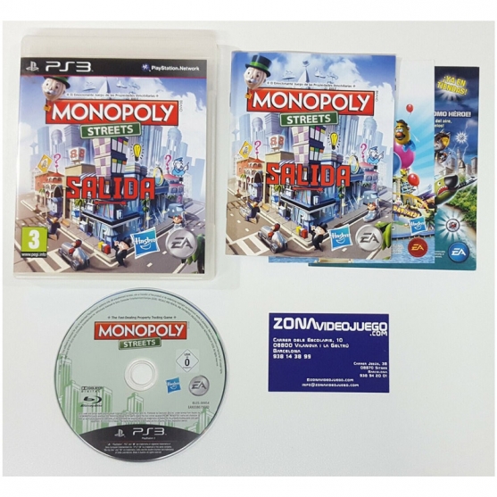 Monopoly Streets, Playstation 3. Pal-Esp