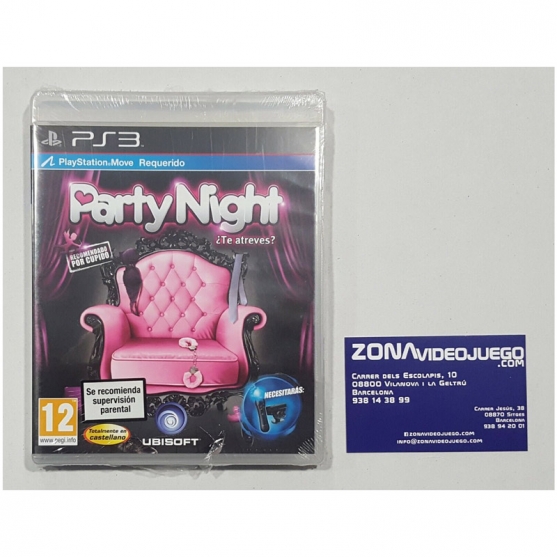 Party Night, Playstation 3, Pal-Esp