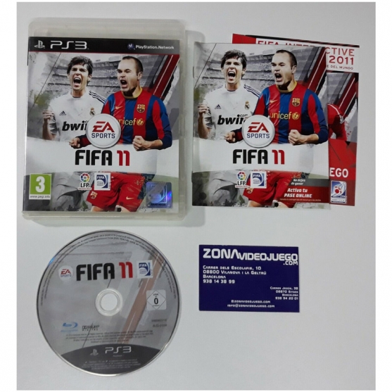 Fifa 11, Playstation 3, Pal-Esp