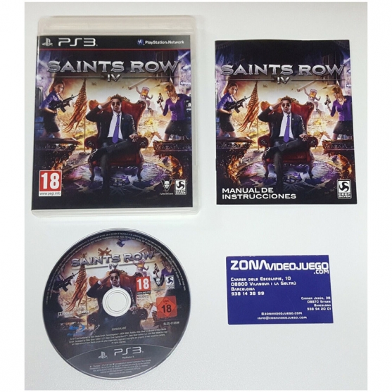 Saints Row IV, Playstation 3, Pal-Esp