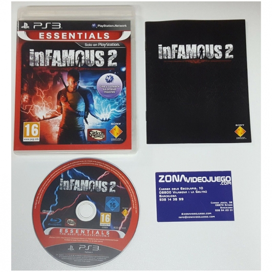 Infamous 2, Playstation 3, Pal-Esp