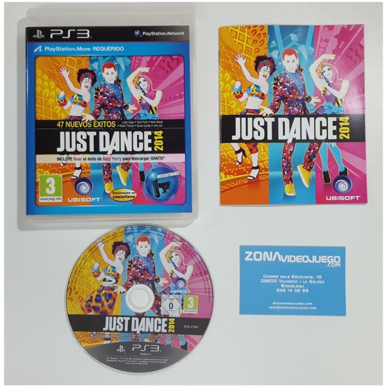 Just Dance 2014, Sony Playstation 3, Pal-esp