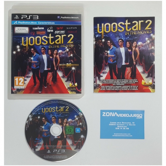 Yoostar 2 in the movies, Sony Playstation 3, Pal-esp